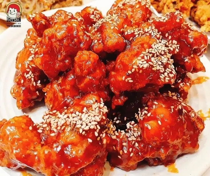 Hình ảnh Gà viên sốt Hàn Quốc