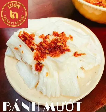 Hình ảnh bánh mướt/ ướt tráng tay bằng gạo quê