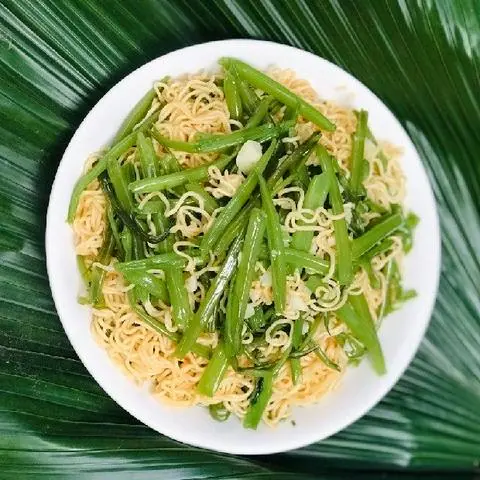 Hình ảnh mì xào rau 