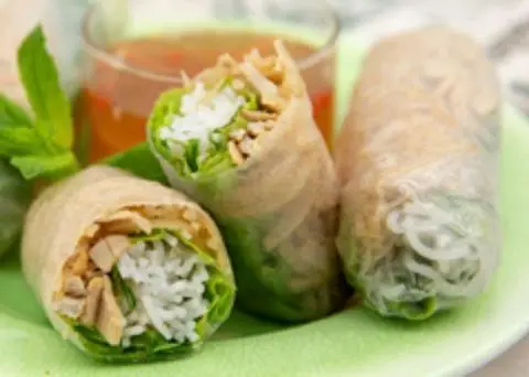 Hình ảnh gỏi cuốn bì