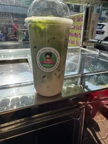 Hình ảnh Matcha latte sữa gấu size L 