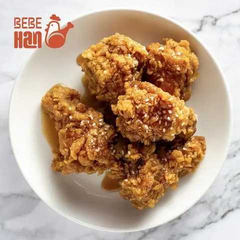 Hình ảnh Gà chiên sốt tương