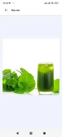 Hình ảnh Rau Má nguyên chất 700ml