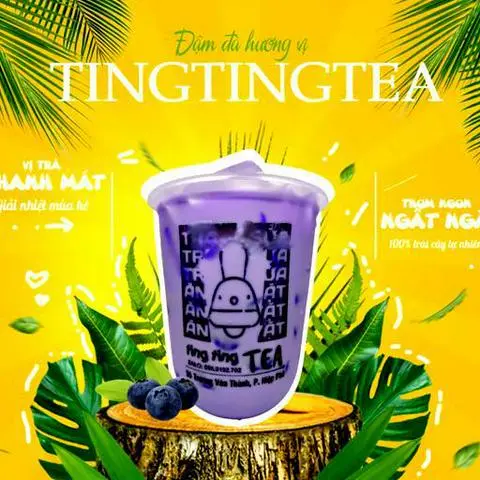 Hình ảnh Trà sữa việt quất