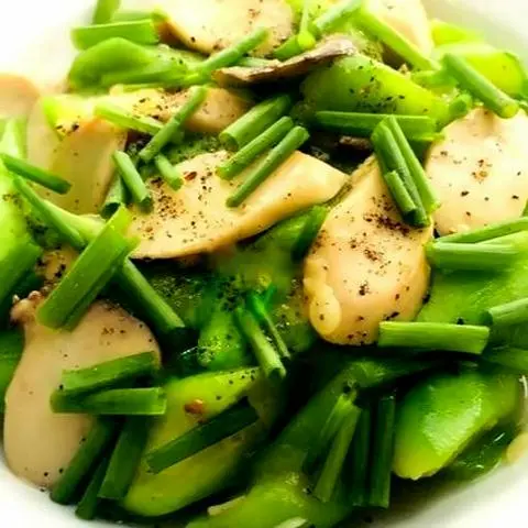 Hình ảnh Mướp xào nấm