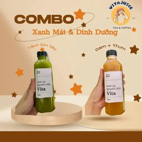 Hình ảnh Combo xanh mát & dinh dưỡng - 2 chai