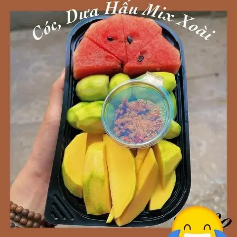 Hình ảnh Xoài mix dưa hấu mix cóc non 600gram