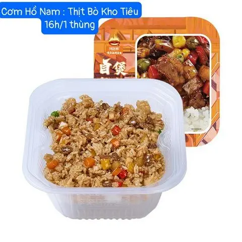 Hình ảnh Cơm Tự Sôi Thịt Bò Kho Tiêu- hộp 320g