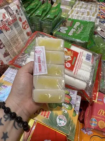 Hình ảnh  bánh dẻo đậu xanh  ( màu trắng )