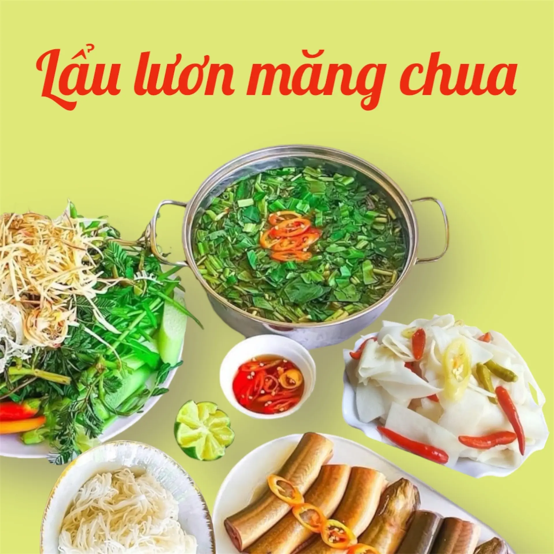 Hình ảnh Lẩu Cá Đuối Măng Chua