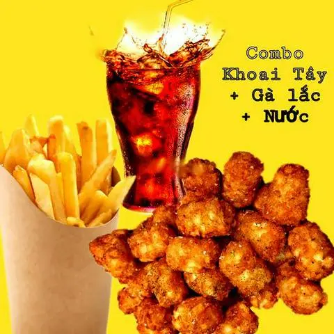 Hình ảnh Combo Gà Lắc + Khoai Tây + Nước Ngọt