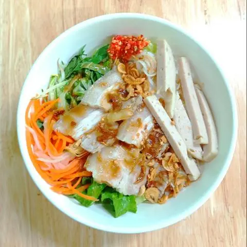 Hình ảnh Bún Thịt Luộc và Chả Lụa 