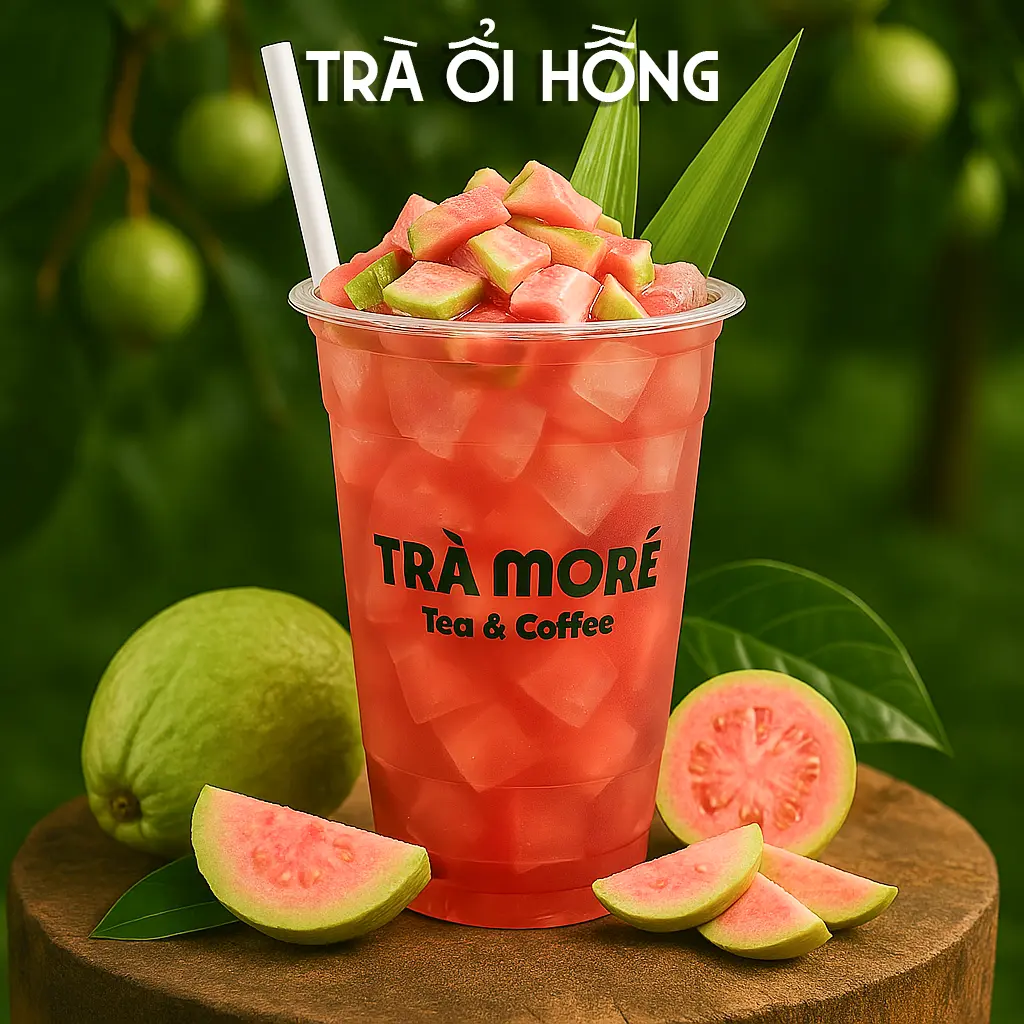 Hình ảnh Trà Ổi Hồng (700ml)