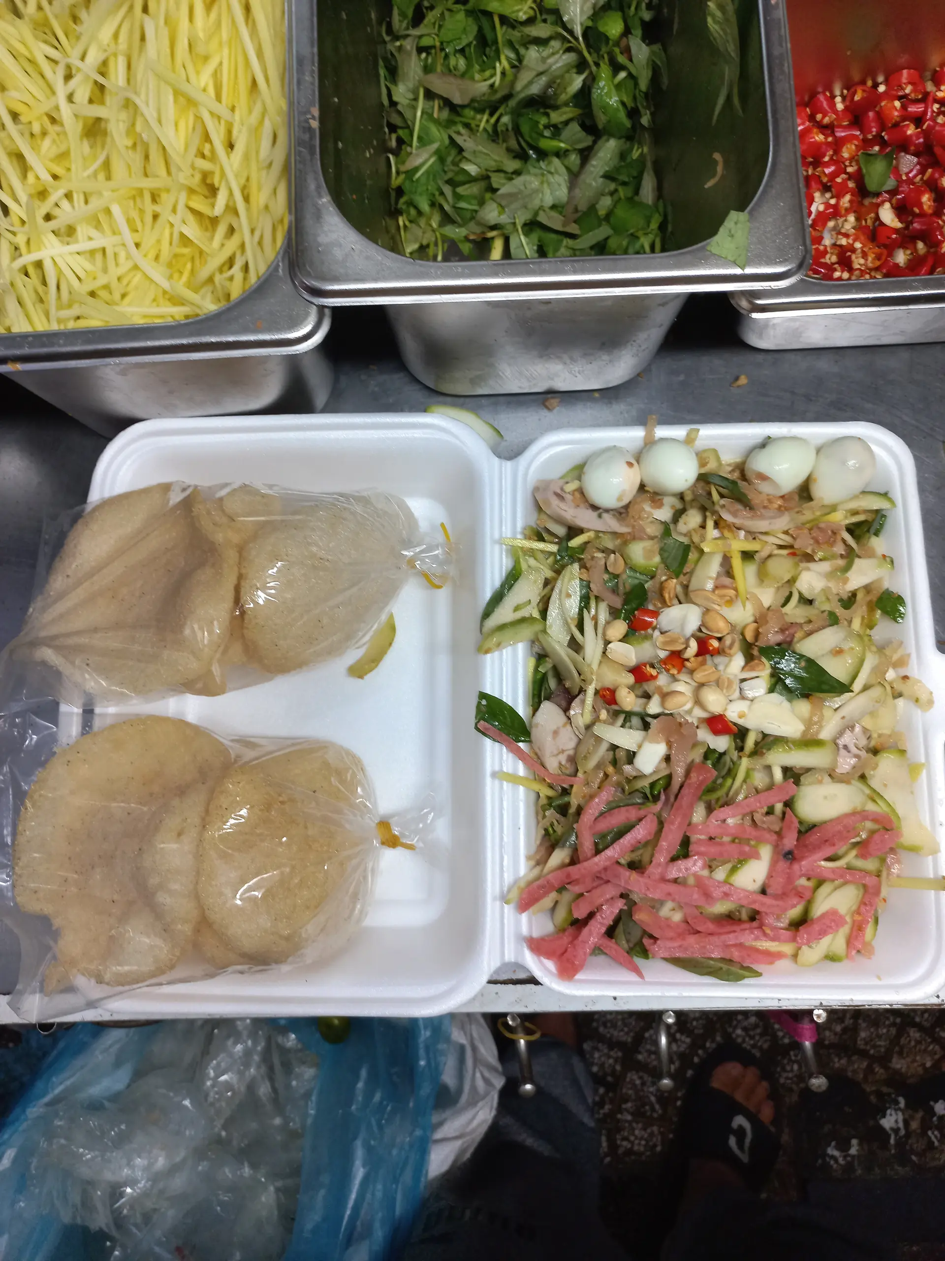 Hình ảnh Tré trộn chả heo ớt XIÊM XANH (siêu to)