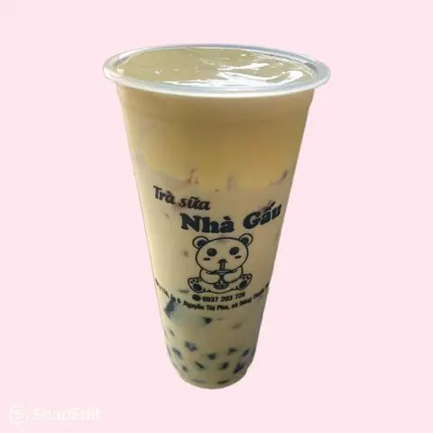 Hình ảnh Trà sữa ô long kem trứng nướng