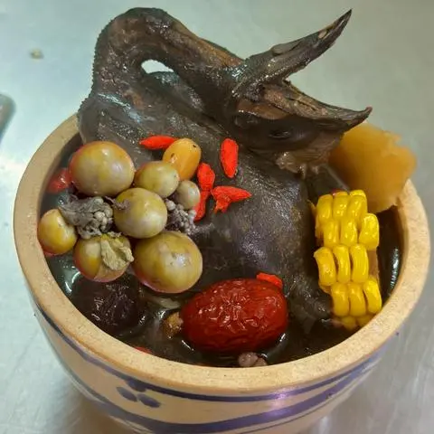 Hình ảnh Gà Tiềm+ Trứng Gà Non