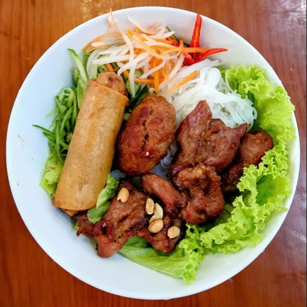 Hình ảnh Bún thịt nướng (đầy đủ)