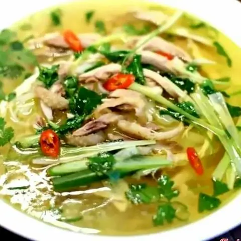 Hình ảnh Miến gà xé