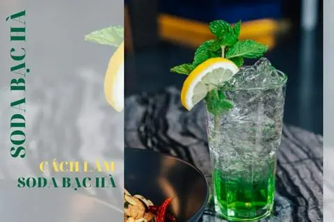 Hình ảnh Soda Bạc Hà - size L