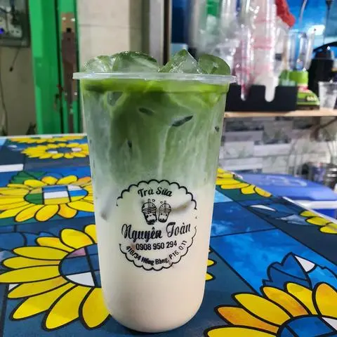 Hình ảnh matcha sữa gấu