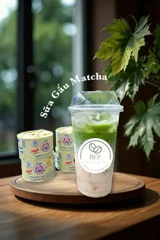 Hình ảnh Sữa gấu Matcha