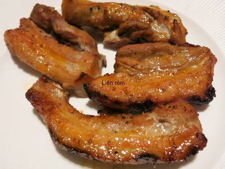 Hình ảnh Cơm ba rọi nướng+canh