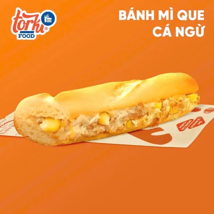 Hình ảnh Bánh Mì Que Cá Ngừ Xốt Mayonaise