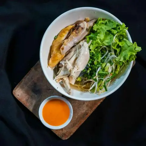 Hình ảnh Miến gà xé