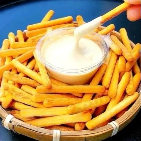 Hình ảnh Bánh Que chấm sốt Kem Cheese 