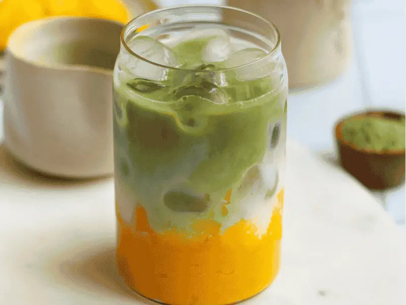 Hình ảnh Matcha Latte Xoài