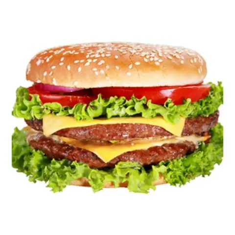 Hình ảnh Hamburger Bò Phô Mai