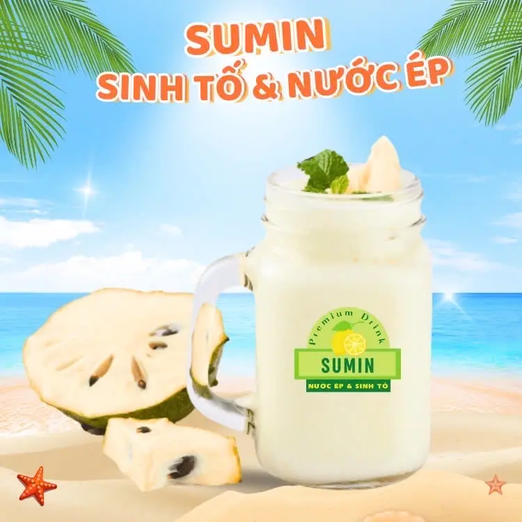Hình ảnh Sinh tố mãng cầu