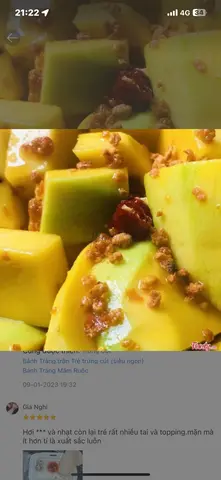 Hình ảnh Xoài lắc muối ớt  1 hộp 
