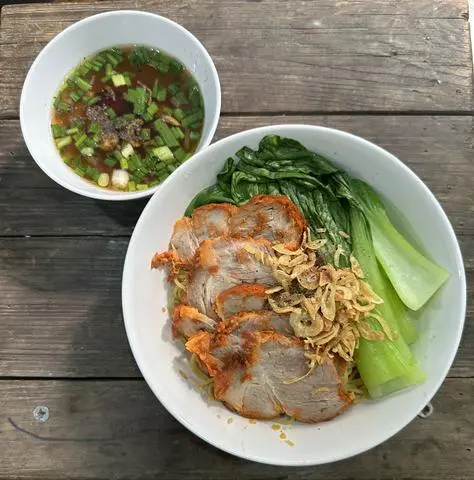 Hình ảnh Mì khô xá xíu