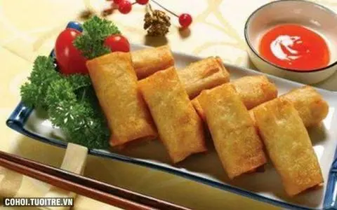 Hình ảnh Chả Giò Hải Sản Chiên 15 Cuốn