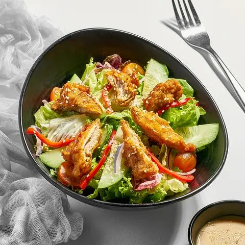 Hình ảnh Garden Green Chicken Soy Salad - Sa-Lát Gà giòn