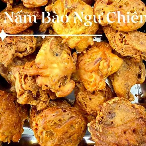 Hình ảnh Cơm nấm bào ngư chiên giòn