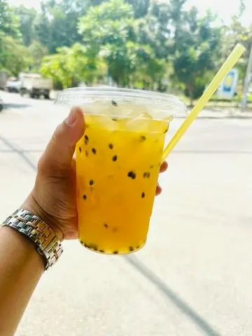 Hình ảnh Chanh dây nguyên chất ly khổng lồ