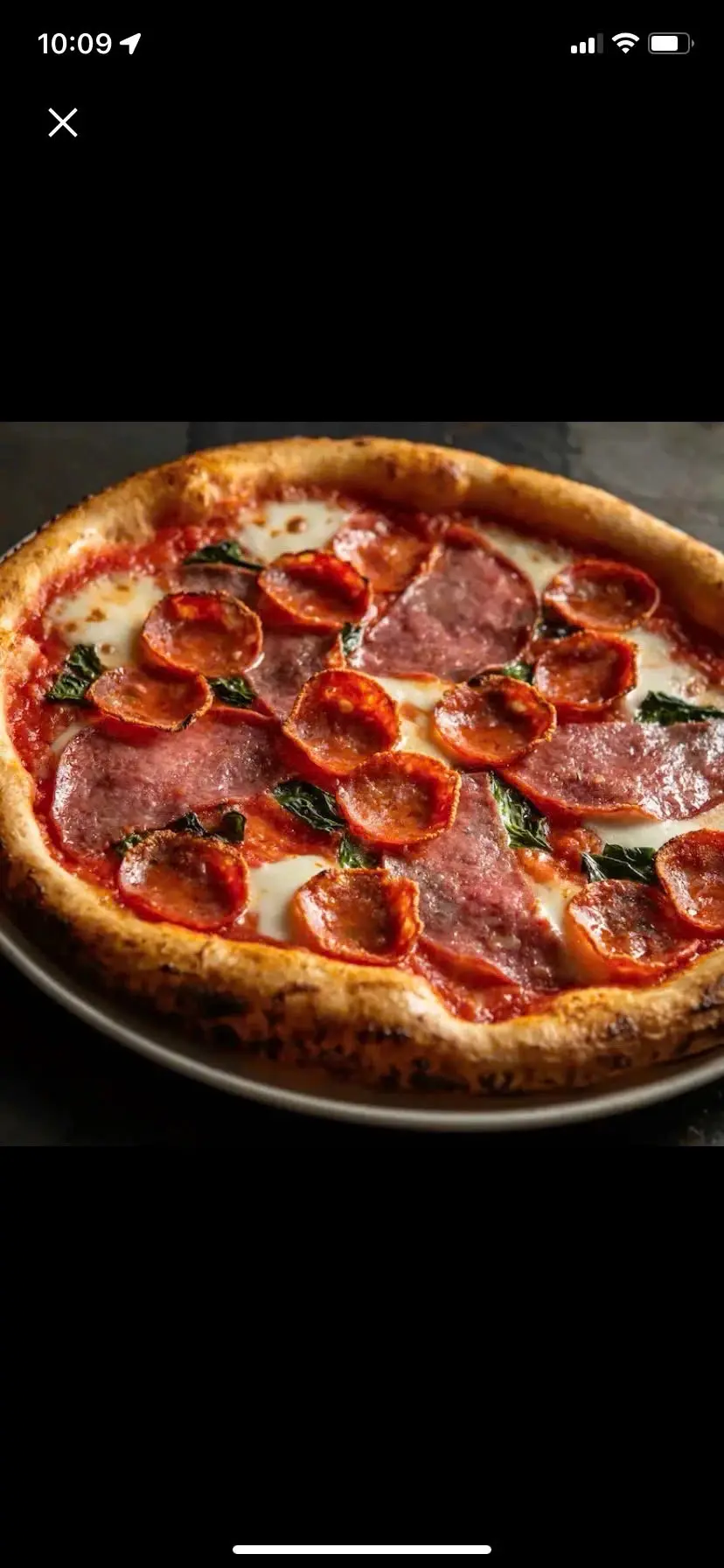 Hình ảnh Pizza Milano Salami Margherita