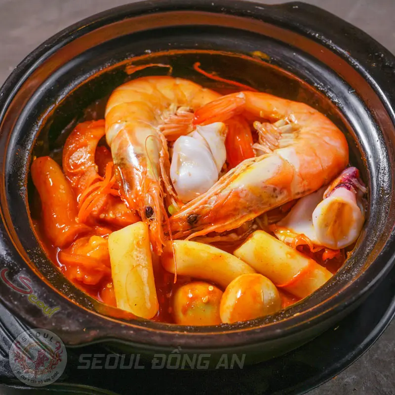 Hình ảnh Tokbokki hải sản