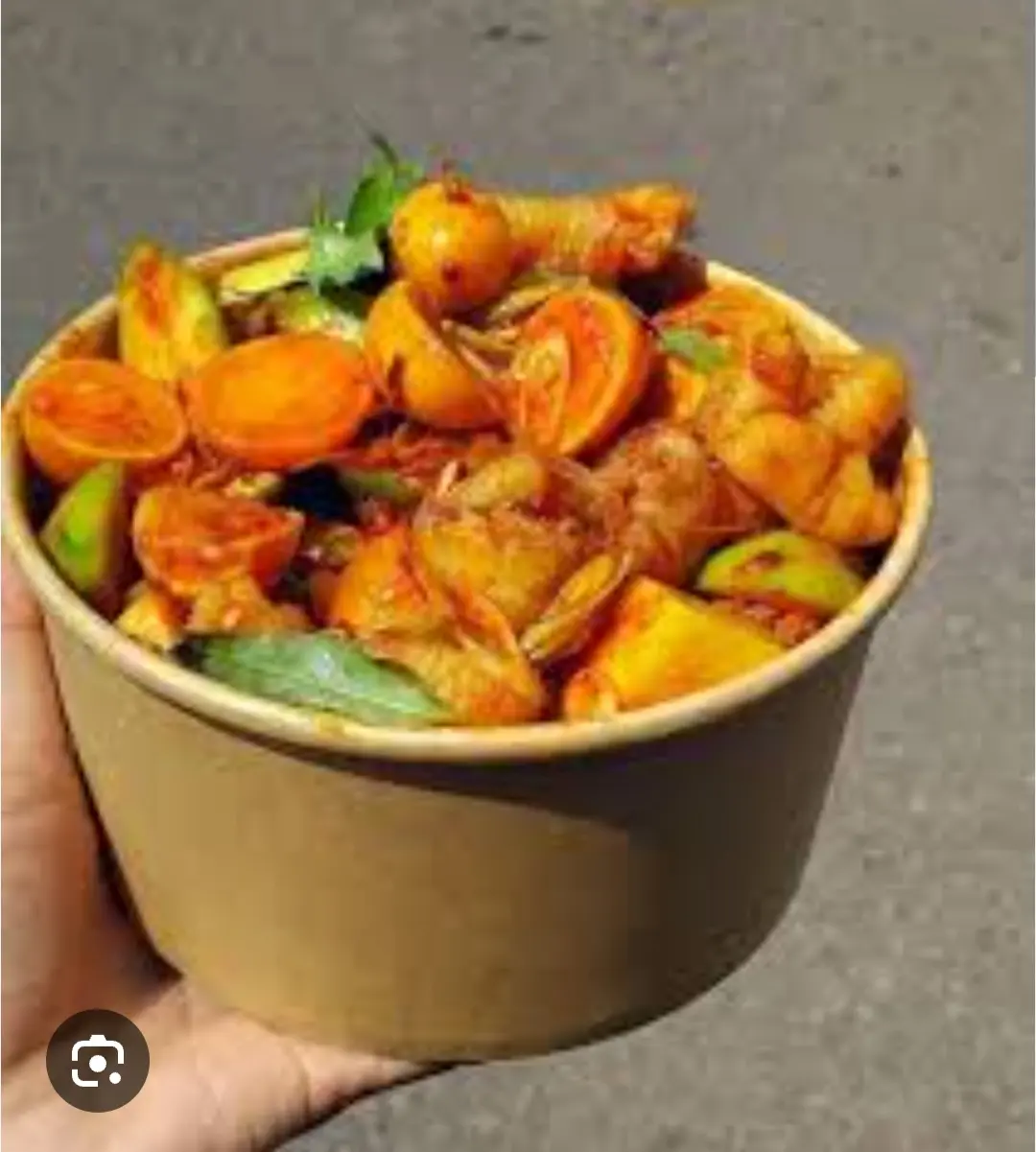Hình ảnh Trứng non sốt thái