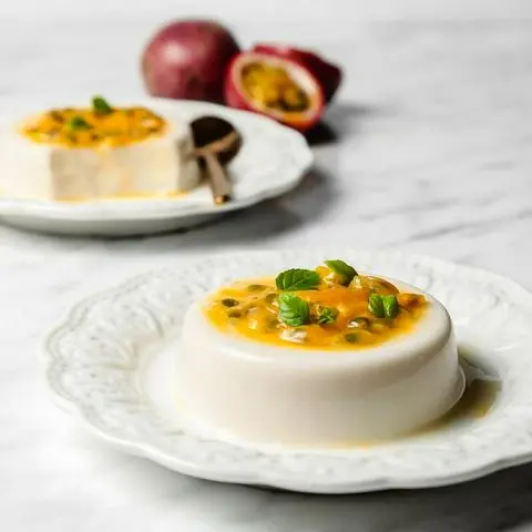 Hình ảnh Panna cotta sữa chua chanh dây