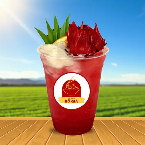 Hình ảnh Trà Hibiscus Mãng Cầu Size L