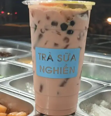 Hình ảnh Trà sữa nho