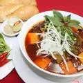 Hình ảnh Bánh mì bò kho + Cà ri gà bánh mì + Cháo sườn + Trà chanh mật ong + trà đào 