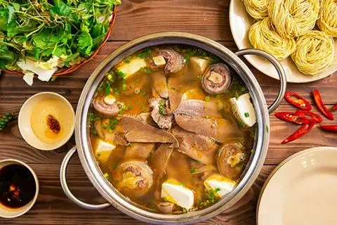 Hình ảnh Lẫu bò 2 người ăn