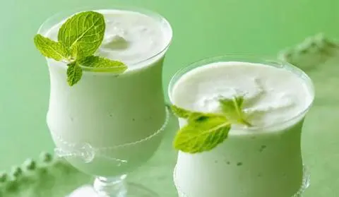 Hình ảnh Sữa chua bạc hà
