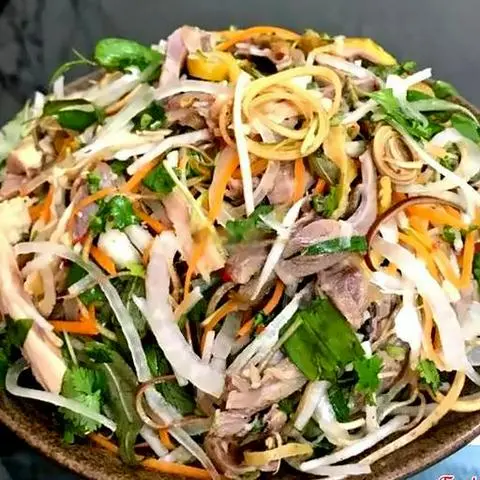 Hình ảnh Gỏi cổ đầu chân gà