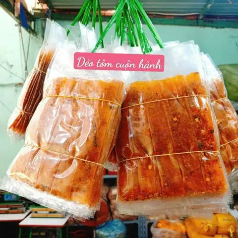 Hình ảnh bánh tôm cuộn hành 1 túi