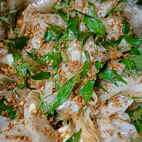 Hình ảnh Bánh tránh dẻo muối tỏi
